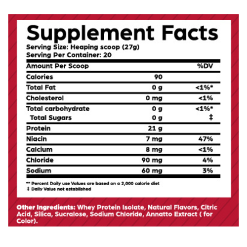 BARK Clear Whey Protein – Tropical Sunrise (1.2 LB / 540g)