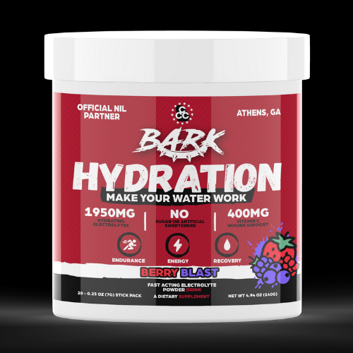 BARK Hydration – Berry Blast - Sugar Free Electrolyte Drink Mix | 20 Stick Packs