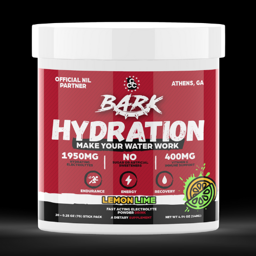 BARK Hydration – Lemon Lime - Sugar Free Electrolyte Drink Mix | 20 Stick Packs