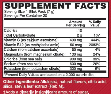 BARK Hydration – Berry Blast - Sugar Free Electrolyte Drink Mix | 20 Stick Packs