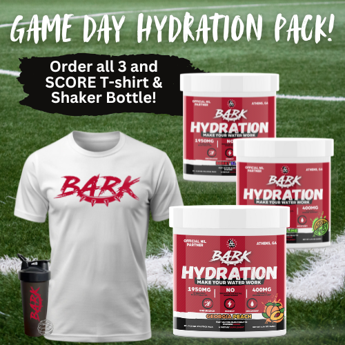 BARK Hydration – Georgia Peach - Sugar Free Electrolyte Drink Mix | 20 Stick Packs
