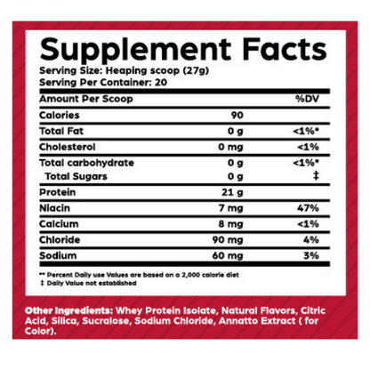 BARK Clear Whey Protein – Tropical Sunrise (1.2 LB / 540g)