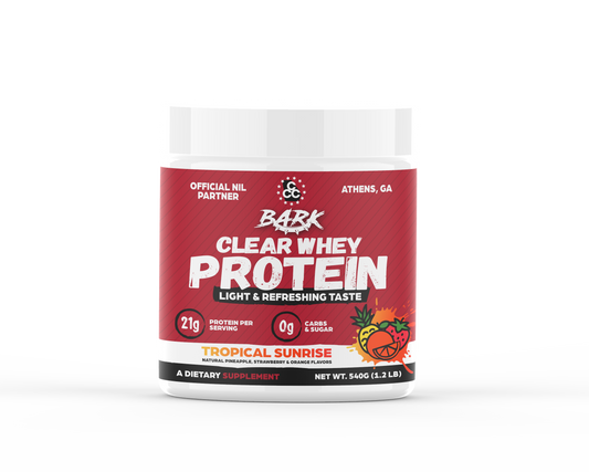 BARK Clear Whey Protein – Tropical Sunrise (1.2 LB / 540g)